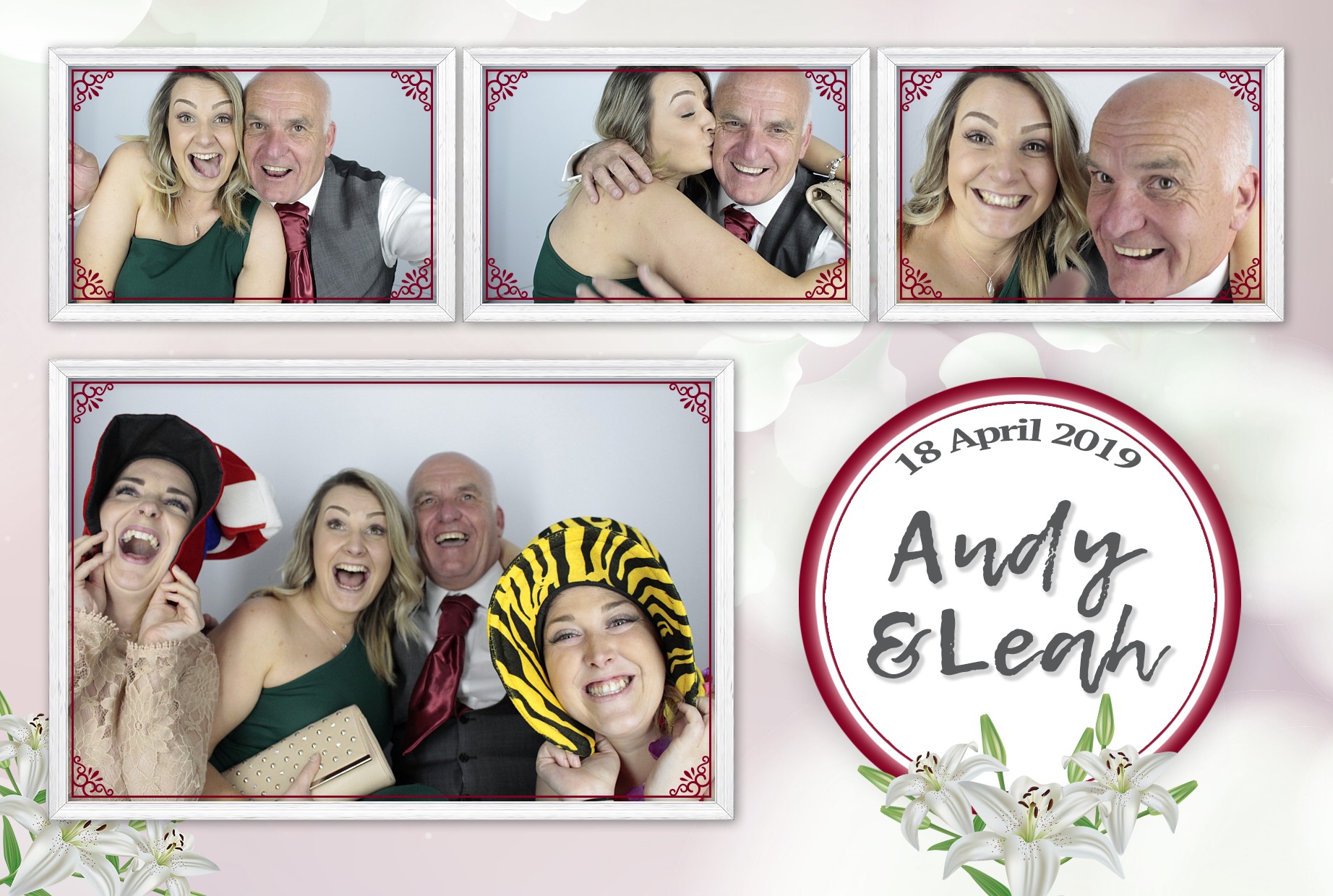 Andy & Leah's Wedding | View more photos from the event at gallery.myphotoboothexperience.co.uk/u/MyPhotoBoothExperienceLtd/Andy-Leahs-Wedding